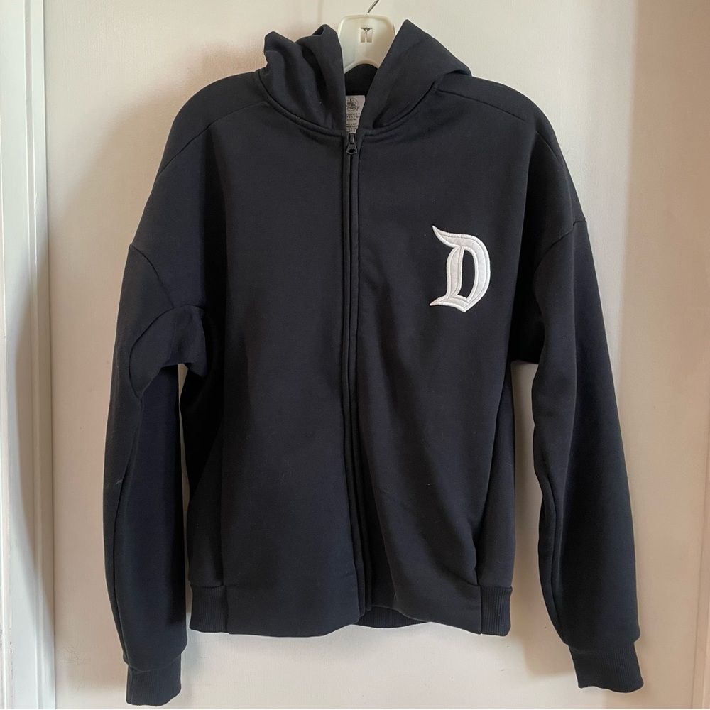 Disneyland Black Zip-Up Hoodie
